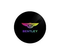 GSEFTY 2 Pcs Car Cup Coasters for Bentley Mark VI 1946-1952, Holder Coaster Pad Liner Embedded Holder Mats Vehicle Drink Mat Cup Tray Cushion,B