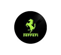 GSEFTY 2 Pcs Car Cup Coasters for Ferrari Purosangue 2022-2025, Holder Coaster Pad Liner Embedded Holder Mats Vehicle Drink Mat Cup Tray Cushion,A