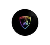 GSEFTY 2 Pcs Car Cup Coasters for Lamborghini Diablo 1990-2001, Holder Coaster Pad Liner Embedded Holder Mats Vehicle Drink Mat Cup Tray Cushion,B