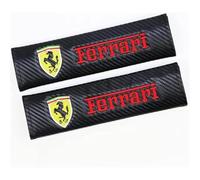GSEFTY 2 Pcs Car Seat Belt Padding for Ferrari Roma 2020-2023, Seat Belt Cover Seatbelt Shoulder Pad Harness Pad Cushion Shoulder Belt Pads
