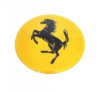 GSEFTY 4pcs Car Hub Centre Caps for Ferrari 75MM, Hub Caps Wheel Center Cover Wheel Hub Covers Wheel Centre Caps Hub Center Cover