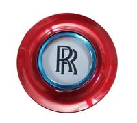 GSEFTY 4pcs Car Hub Centre Caps for Rolls-Royce Phantom/Cullinan, Hub Caps Wheel Center Cover Wheel Hub Covers Wheel Centre Caps Hub Center Cover,C