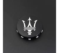 GSEFTY 4Pcs Hub Centre Caps for Maserati Levante/MC20/Quattroporte, Hub Caps Replacement, Waterproof DustProof Wheel Decoration Cover, Stable Car Wheel Center Hub Caps,B-60MM