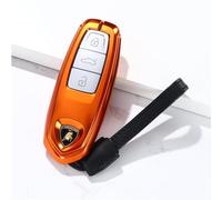 GSEFTY Car Key Chain Clip for Lamborghini Urus 2021, Keychain Key Fob Keychain, Key Chain Rings for Car Keys, Multifunctional Keychain Ring Holder for Men Woman,C-Orange