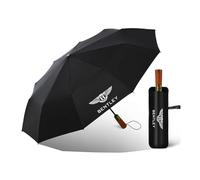 GSEFTY Car Umbrella for Bentley Continental GT 2.Gen Continental GT 2003-2018, Compact Parasol Portable and Automatic Rain Umbrella Large Rids Travel