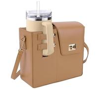 GSenhui Stanley Cup Bag Purse Water Bottle Holder with Strap Outdoor Portable Crossbody Bag for Stanley Cup