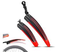 GSENIN Bike Fender Set for Trek Verve+ 2 2020 | Durable Bicycle Fender Set Adjustable 20-26 Inch Extended Wider Front Rear Mudguards