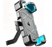 GSENIN Motorcycle Phone Holder for Yamaha RayZR 125 2022 2023 2024 | Motorcycle Phone Mount 360 Adjustable Handlebar Mirror Phone Holder for Motorcycle