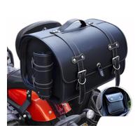 GSENIN Motorcycle Top Box for Suzuki Boulevard M109R Intruder | Motorcycle Tail Bag Retro Leather, Waterproof, Large Capacity with Password Lock for Motorcycle Scooter E-Bike