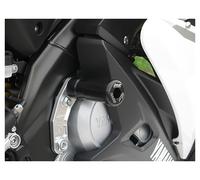 GSG Mototechnik GSG CRASH PAD SET DUO, KIT SILVER YAMAHA YZF-R 125 08-18