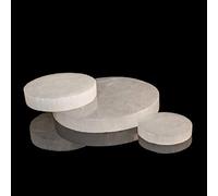 GSG Selenite Charging Disc in Various Sizes Selenite Crystal Plate Great for Home Decoration (15 cm)