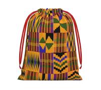 GSGCSBYMLG African Ethnic Pattern printed Drawstring Gift Bag Candy Bag Party Gift Bag