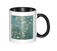 GSGCSBYMLG Almond Blossom Printed Mug Ceramic Mug Ceramic Coffee Cup