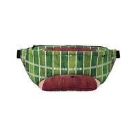 GSGCSBYMLG American Football Field and Ball Printed Crossbody Waist Pack Waist Bag Casual Chest Bag