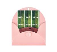 GSGCSBYMLG American Football Field and Ball printed Greeting card with Envelopes Thank You Card