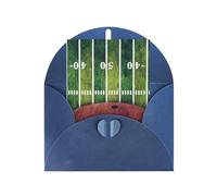 GSGCSBYMLG American Football Field and Ball printed Greeting card with Envelopes Thank You Card