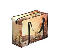 GSGCSBYMLG Beautiful Venice Canal View printed Portable shopping storage bag luggage bag Hand Tote Bag