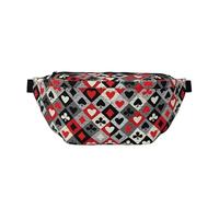 GSGCSBYMLG Checkered Rhombus Pattern Printed Crossbody Waist Pack Waist Bag Casual Chest Bag