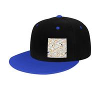 GSGCSBYMLG Corgi Dog printed Contrast hip hop baseball cap Trucker Hat