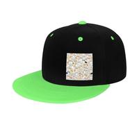 GSGCSBYMLG Corgi Dog printed Contrast hip hop baseball cap Trucker Hat
