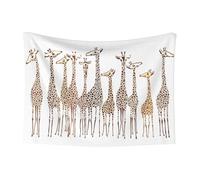 GSGCSBYMLG Cute Cartoon Funny Giraffes printed Pet Blanket Doudou Velour Reversible Blanket