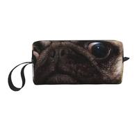 GSGCSBYMLG Cute Pet Pug Printed Receive Bag Small Makeup Bag Travel Toiletry Bag