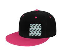 GSGCSBYMLG Dachshund Weiner Pet Dogs printed Contrast hip hop baseball cap Trucker Hat