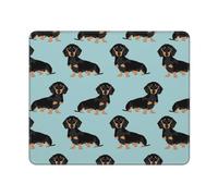GSGCSBYMLG Dachshund Weiner Pet Dogs printed The mouse pad washable mouse pad with delicate stitched edges
