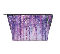 GSGCSBYMLG Floral Ivy Blossoms Tree Printed Daily Storage Bag Travel Organizer Bag with Zipper Portable Toiletry Bag