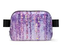 GSGCSBYMLG Floral Ivy Blossoms Tree Printed Square-Shaped Fashionable Waist Bag Casual Chest Bag
