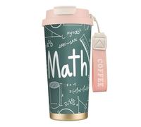 GSGCSBYMLG Formulas Shapes Theory Math Lesson Word Printed 316 Stainless Steel Coffee Cup Stainless Steel Mug