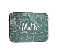 GSGCSBYMLG Formulas Shapes Theory Math Lesson Word printed Laptop Case Computer Protective Bag