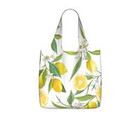 GSGCSBYMLG Fresh Tropical Lemons Printed Storage Bag With A Drawstring Backpack Shopping Bag