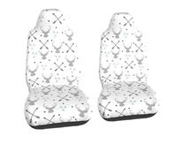 GSGCSBYMLG Hunting Arrows Triangles Deer printed The car chair cover universal car seat protection cover