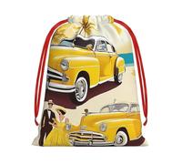 GSGCSBYMLG island of cuba printed Drawstring Gift Bag Candy Bag Party Gift Bag