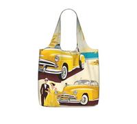 GSGCSBYMLG Island Of Cuba Printed Storage Bag With A Drawstring Backpack Shopping Bag