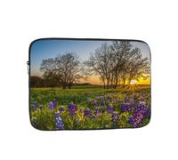 GSGCSBYMLG Lavender Meadow at Sunset Spring printed Laptop Case Computer Protective Bag