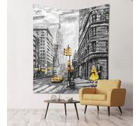 GSGCSBYMLG Love from New York printed tapestry 60x51in Wall Hanging Aesthetic Tapestry