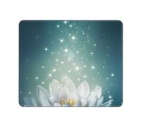 GSGCSBYMLG Magic Lotus Floral printed The mouse pad washable mouse pad with delicate stitched edges