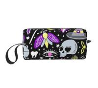GSGCSBYMLG Magic Witch Witchcraft Bohemian Drawing Printed Receive Bag Small Makeup Bag Travel Toiletry Bag