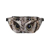 GSGCSBYMLG Owl Birds Printed Crossbody Waist Pack Waist Bag Casual Chest Bag