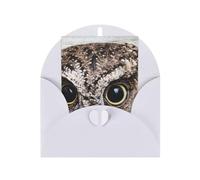 GSGCSBYMLG Owl Birds printed Greeting card with Envelopes Thank You Card