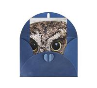GSGCSBYMLG Owl Birds printed Greeting card with Envelopes Thank You Card