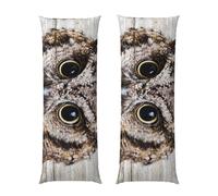 GSGCSBYMLG Owl Birds printed Long Body Pillowcase 20x60in Cushion Cover