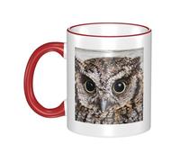 GSGCSBYMLG Owl Birds Printed Mug Ceramic Mug Decorative Cup