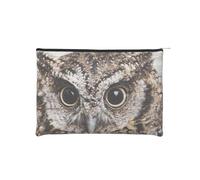 GSGCSBYMLG Owl Birds Printed Paper Reusable Cosmetic Bag Makeup Bag