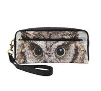 GSGCSBYMLG Owl Birds Printed Pencil Case Small Makeup Bag Travel Toiletry Bag