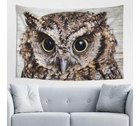 GSGCSBYMLG Owl Birds printed tapestry 60 * 40inch Aesthetic tapestry indoor decor
