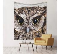 GSGCSBYMLG Owl Birds printed tapestry 60x51in Wall Hanging Aesthetic Tapestry