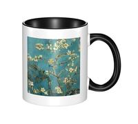 GSGCSBYMLG Painting Almond Blossoms Printed Mug Ceramic Mug Ceramic Coffee Cup
